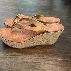Tory Burch Cork Wedges